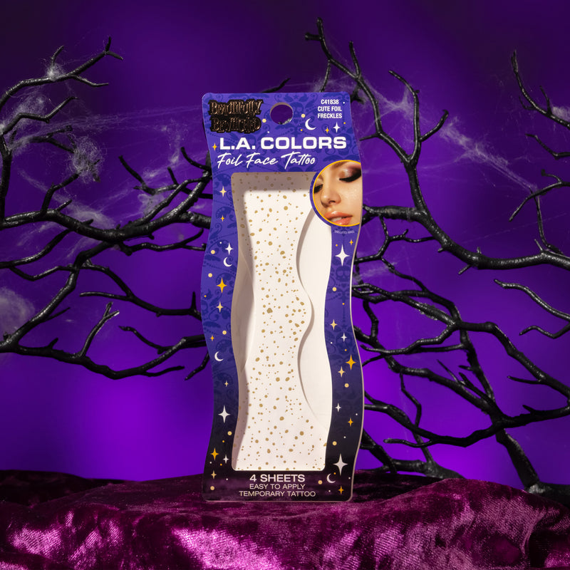 Beautifully Bewitched - Foil Face Tattoo