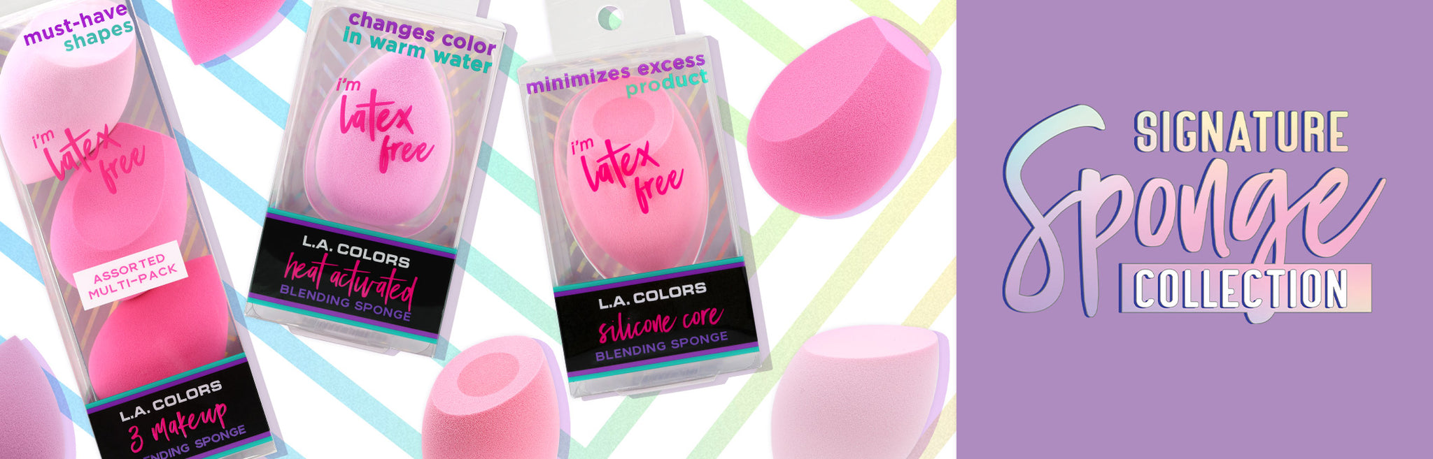 LAC Web Homepage Slider signature sponges sales promo