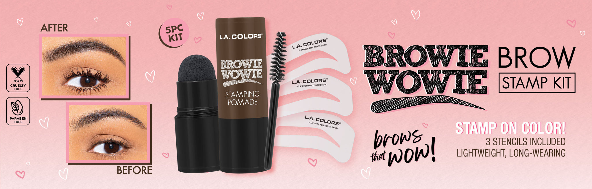 LAC browie wowie stamp kit web desktop banner promo