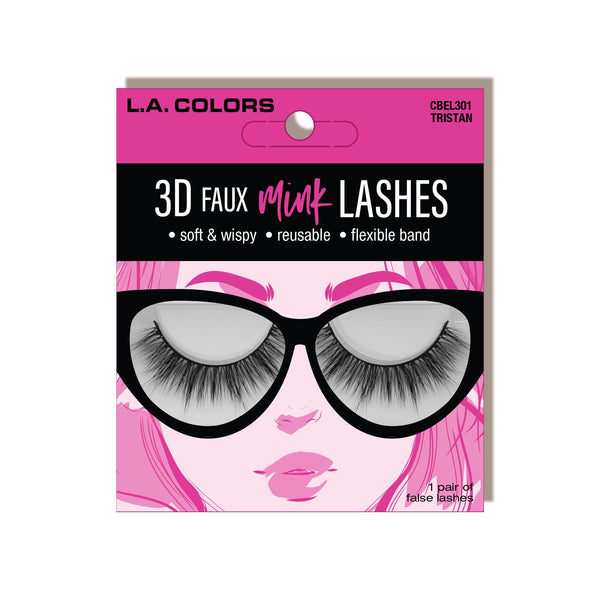 3D Faux Mink Lashes | L.A. COLORS