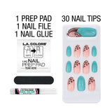 Nail Frill Artificial Nail Tip (carded)