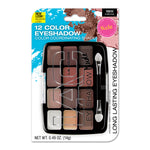 12 Color Eyeshadow Palette (carded)
