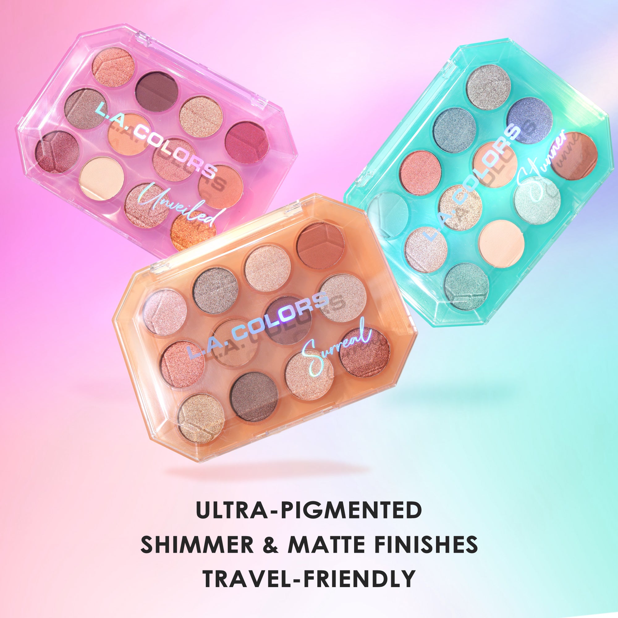 12 Color Eyeshadow Palette – L.A. COLORS