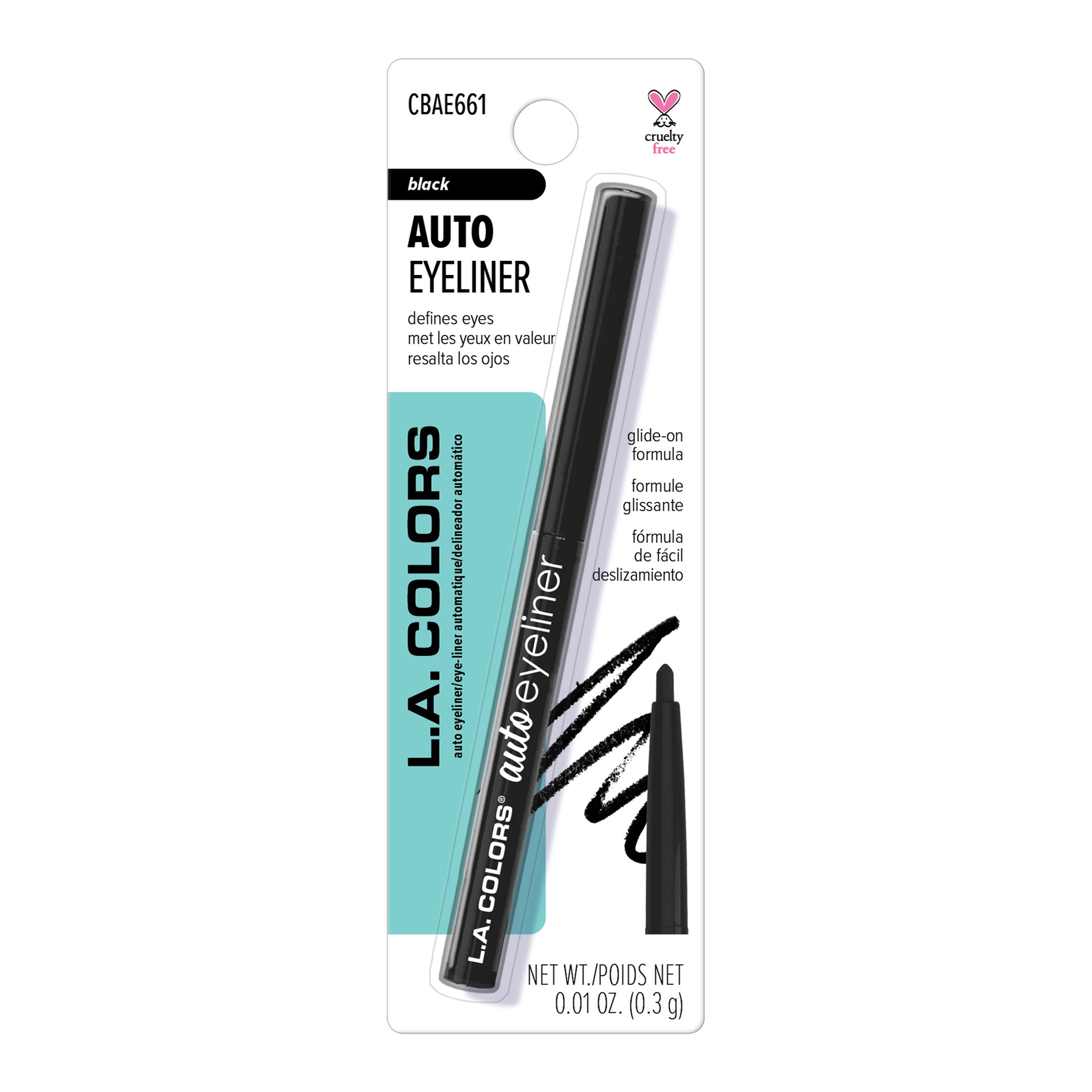 Automatic Eyeliner Pencil (Carded)