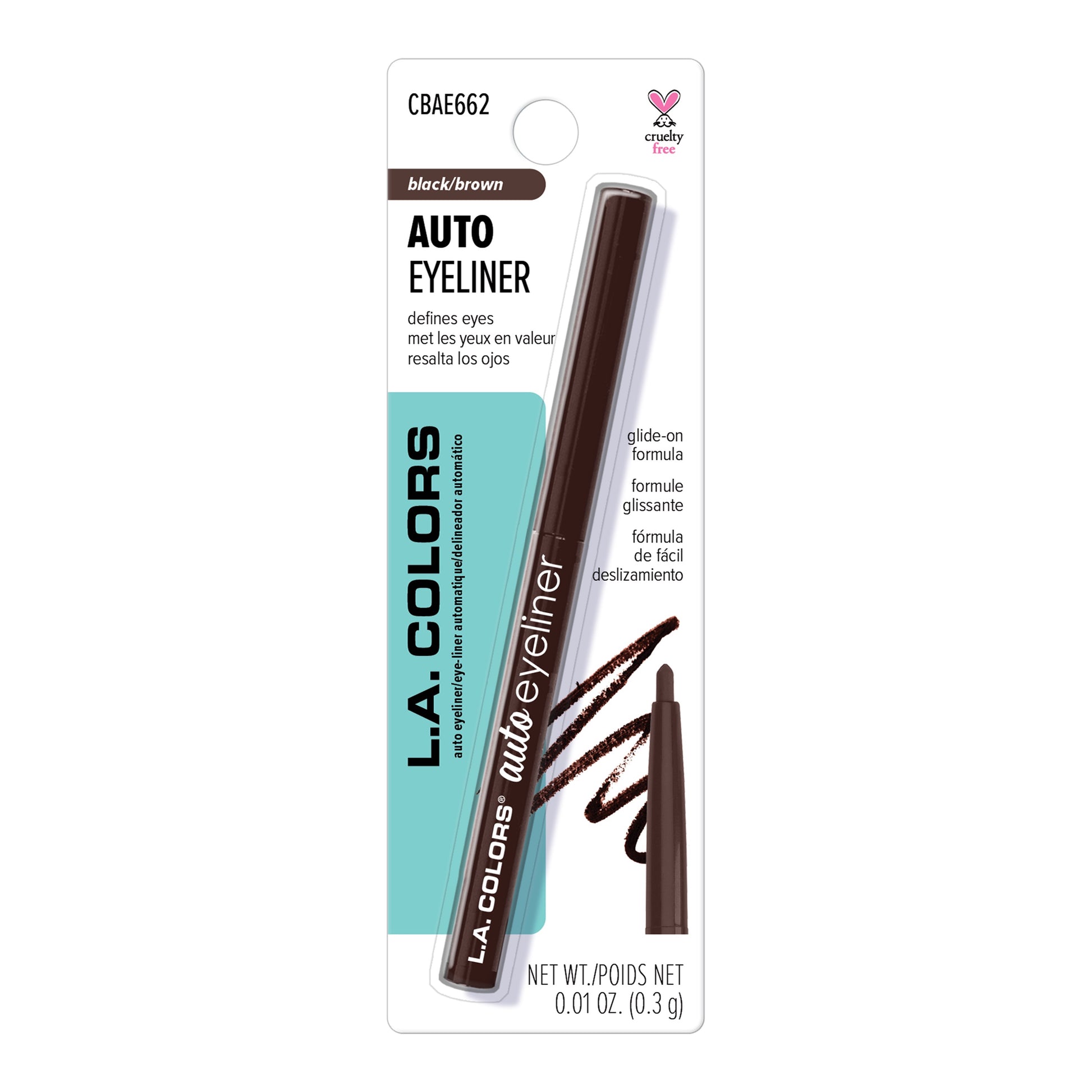 Automatic Eyeliner Pencil (Carded)