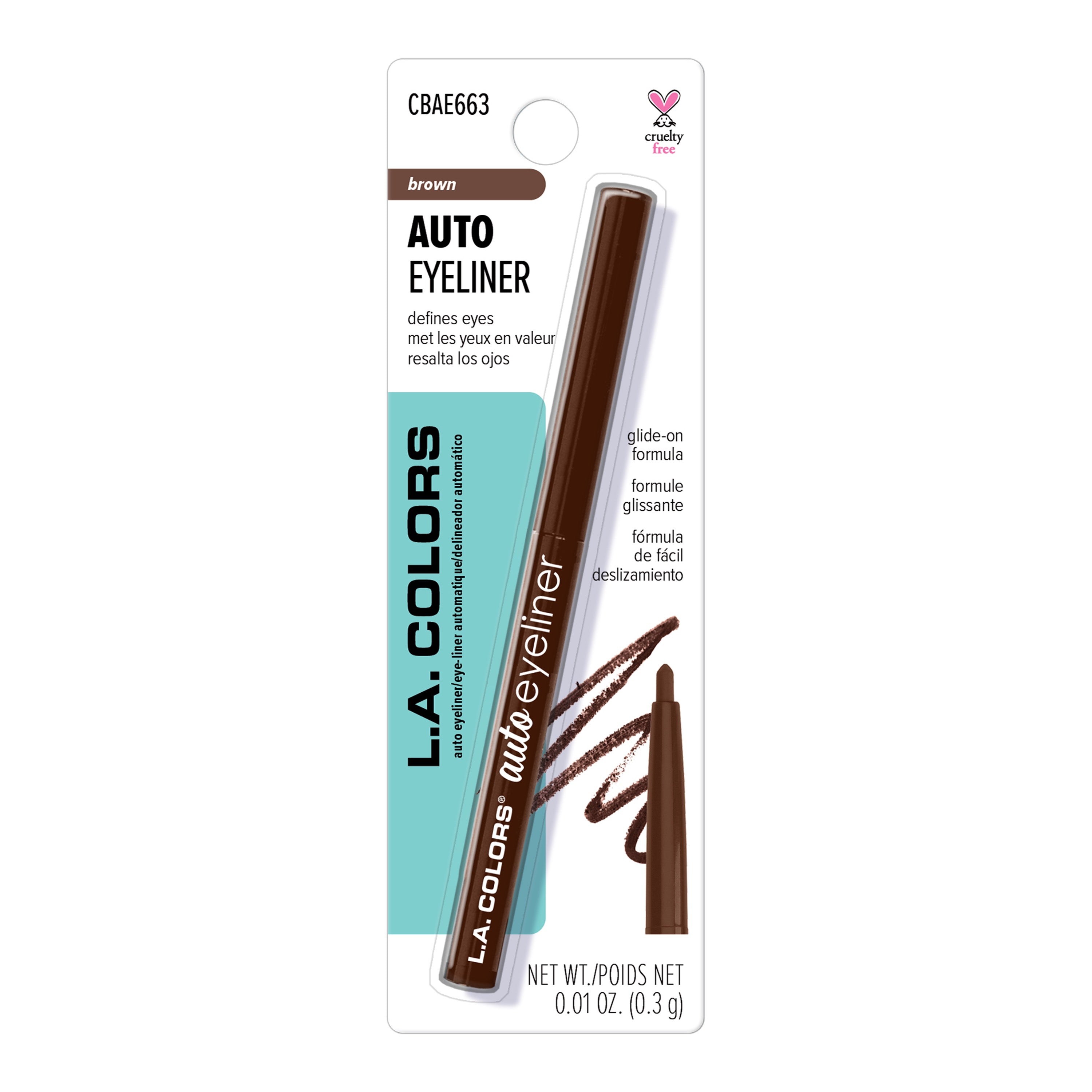 Automatic Eyeliner Pencil (Carded)