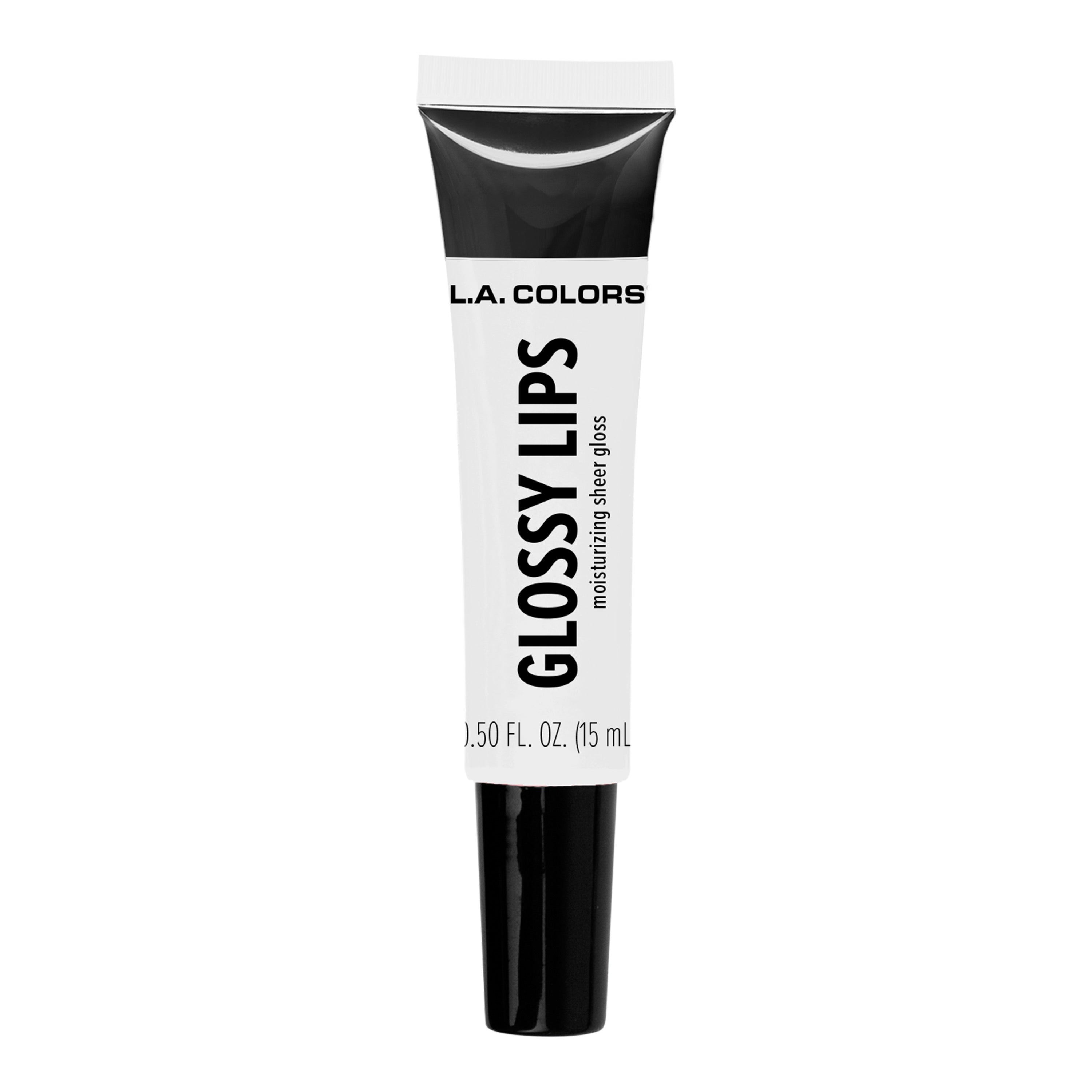 Glossy lips sheer lipgloss (carded) clear shade variant with cap closed shot