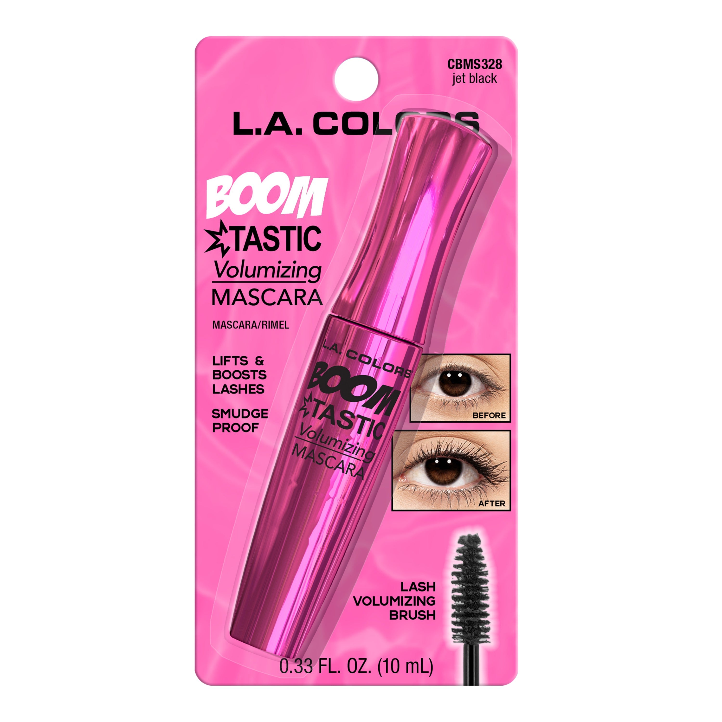 Boomtastic Volumizing Mascara (carded) – L.A. COLORS