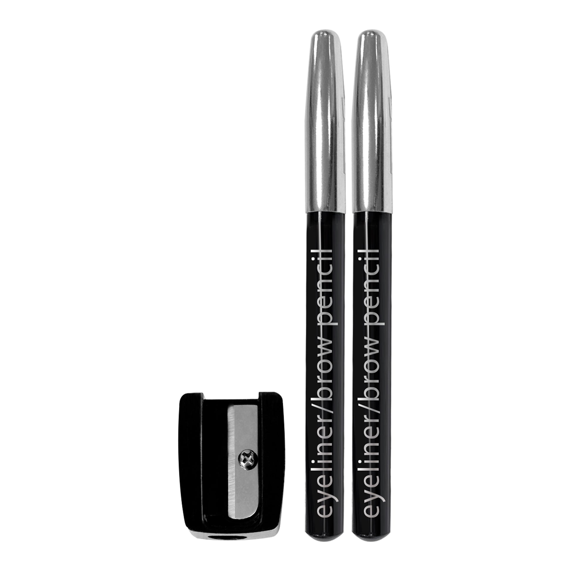 Eyeliner/Brow Pencils w/ Sharpener (carded)