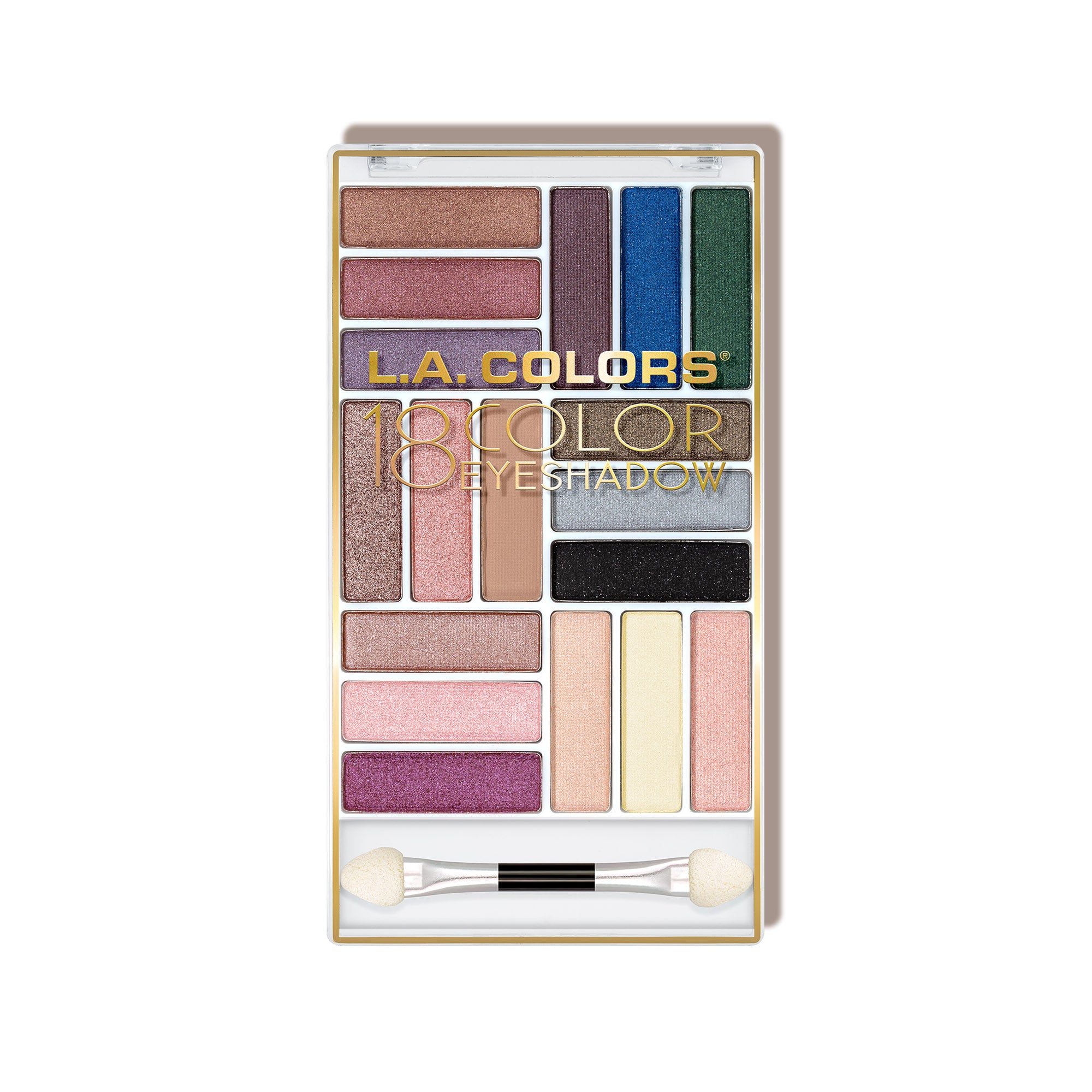 18 Color Eyeshadow Palette – L.A. COLORS