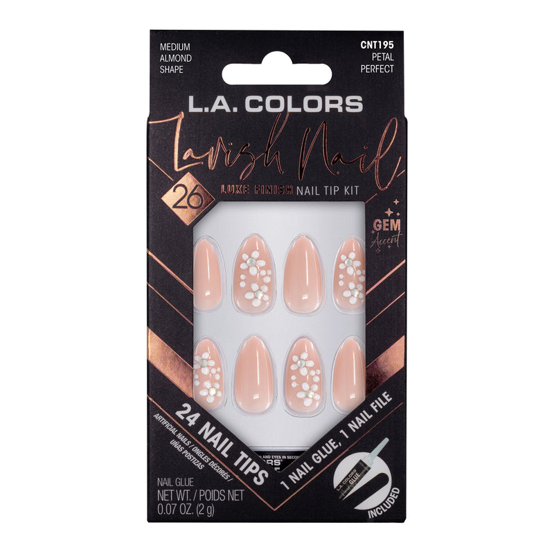 Lavish Nail Luxe Finish Nail Tip Kit (carded)