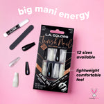 Lavish Nail Luxe Finish Nail Tip Kit (carded)