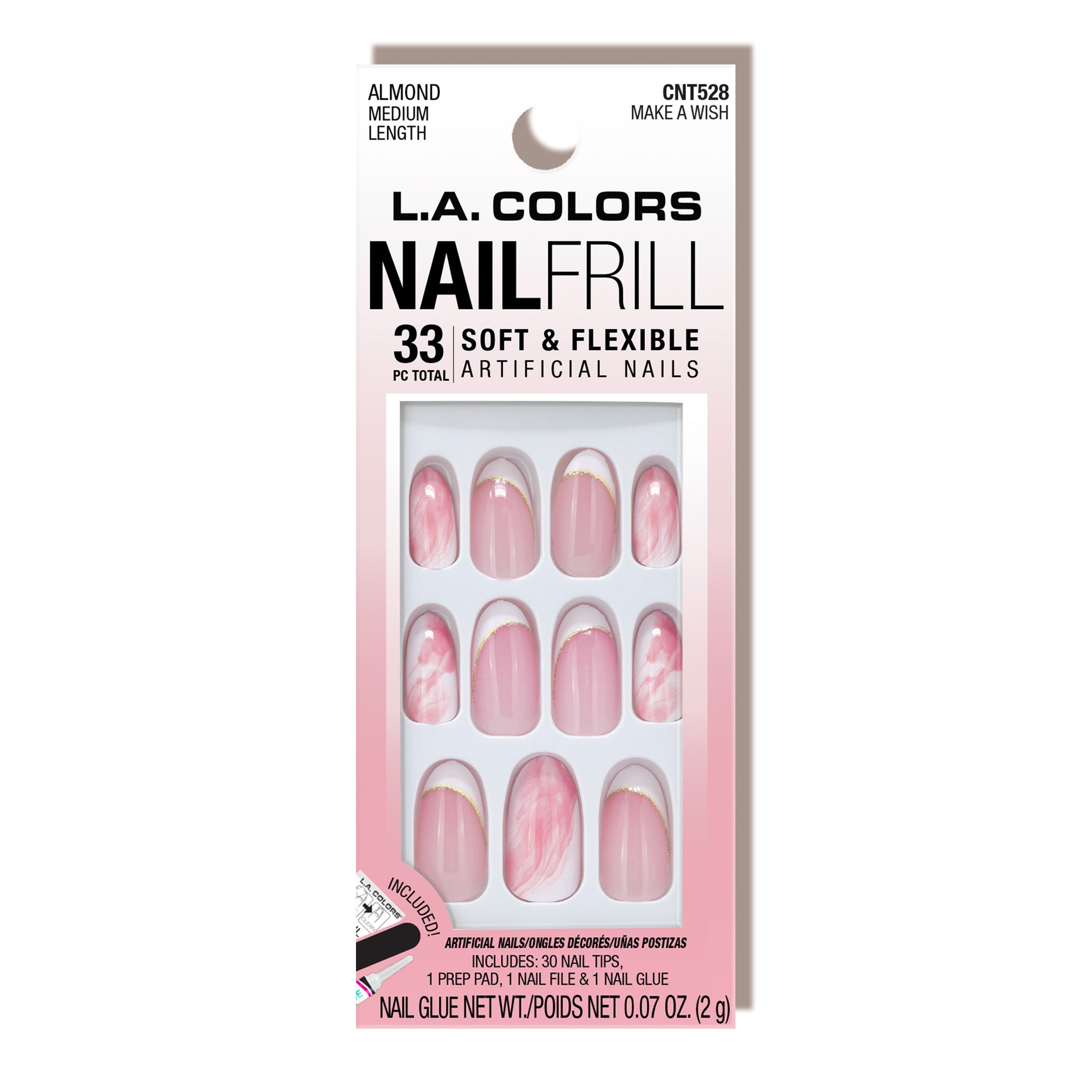 Nail Frill Soft & Flexible Artificial Nails