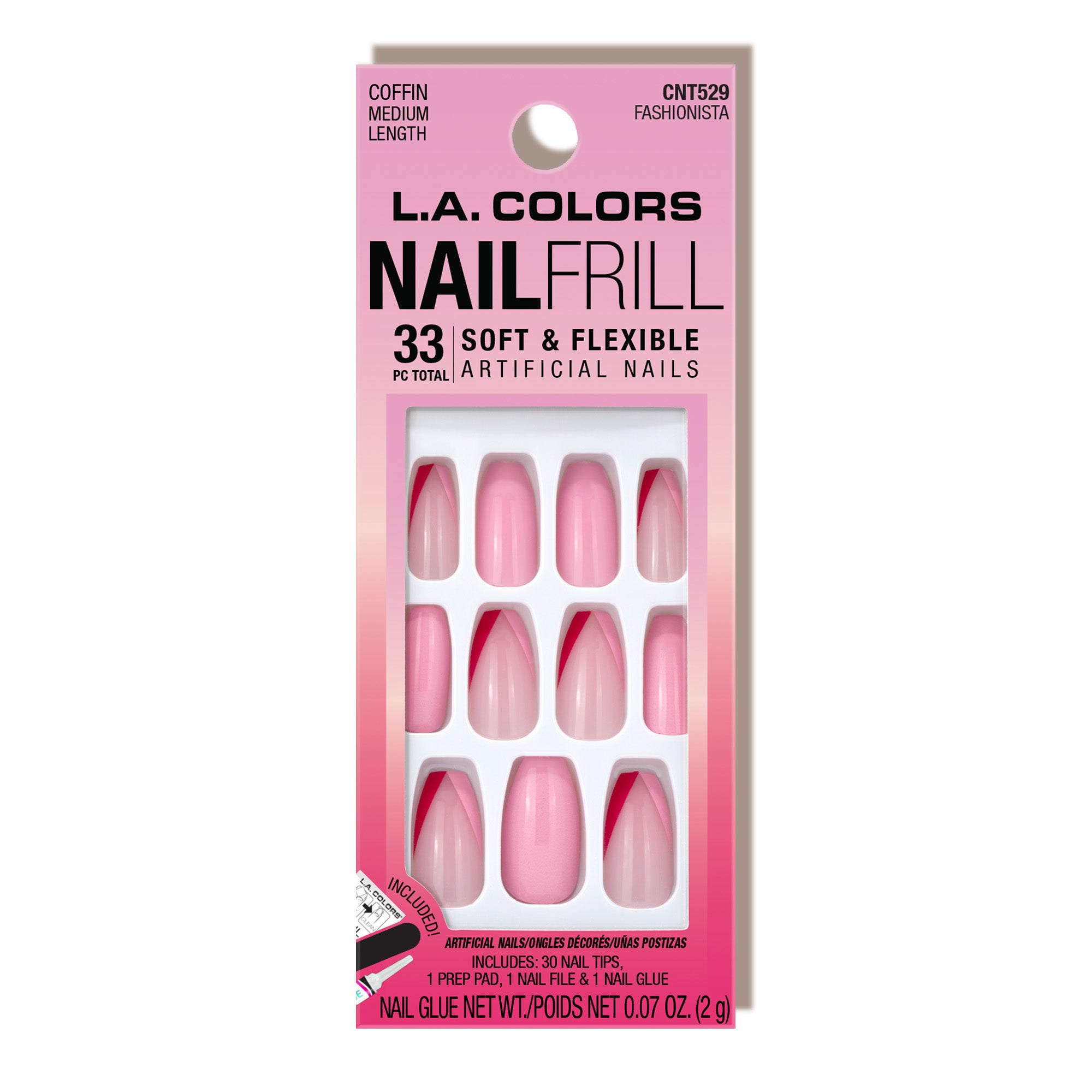 Nail Frill Soft & Flexible Artificial Nails
