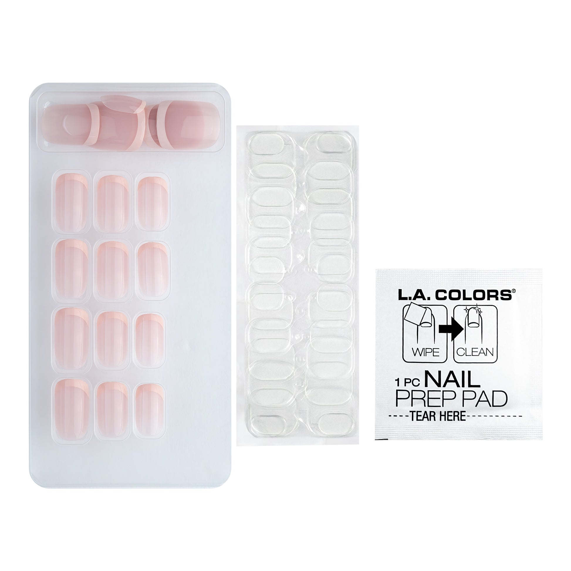 French Press Mani Nail Tip Kit — A La Mode, kit open