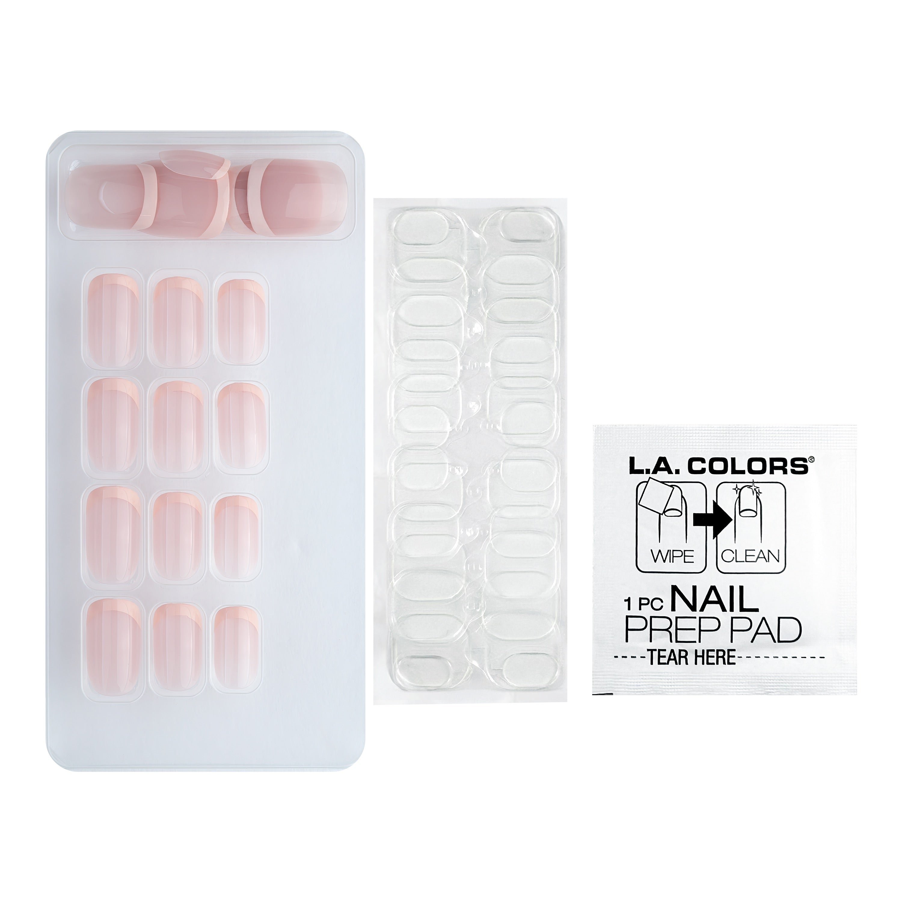 French Press Mani Nail Tip Kit — A La Mode, kit open