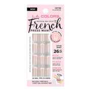 French Press Mani Nail Tip Kit — A La Mode, package front