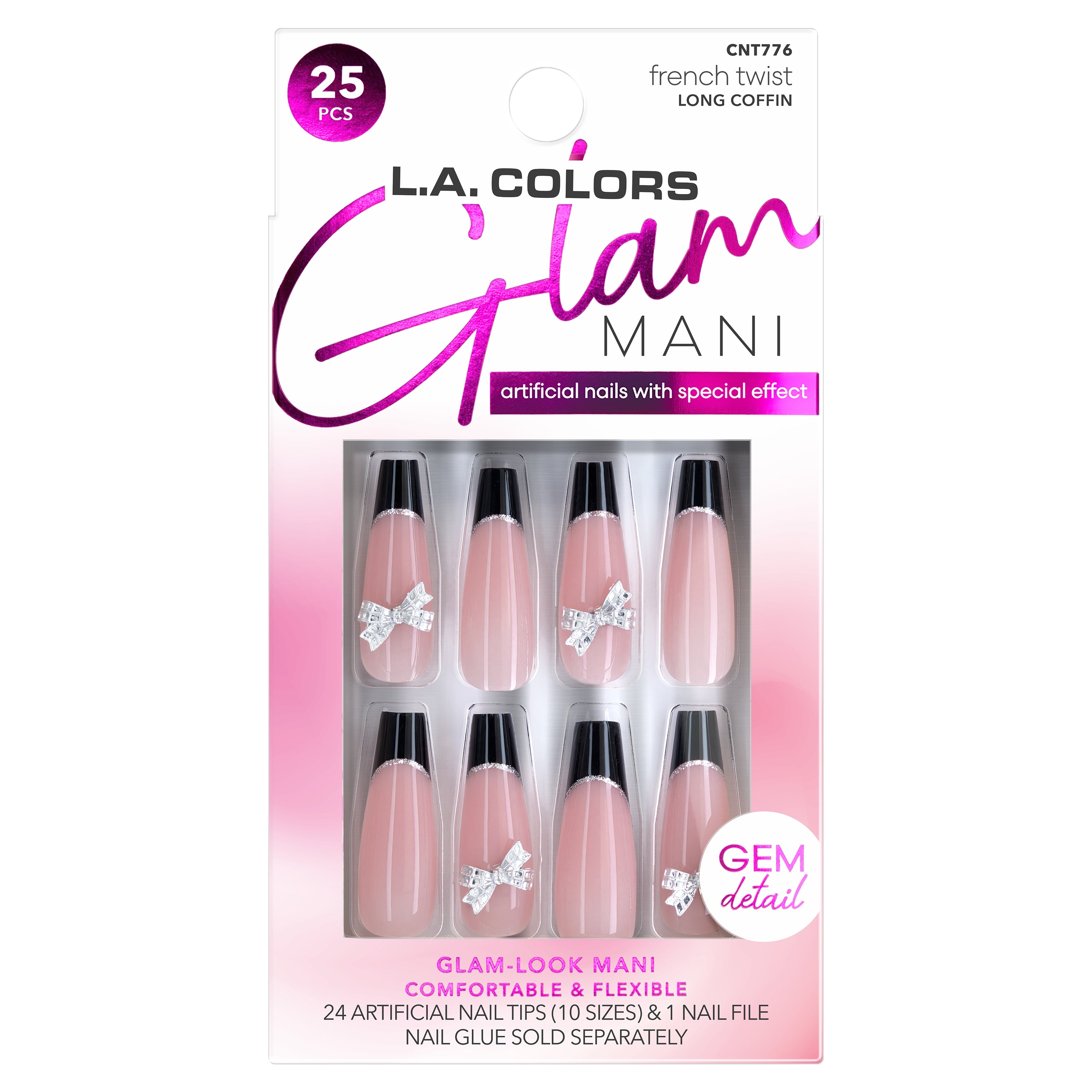 Glam Mani Nail Tips — CNT776, package front