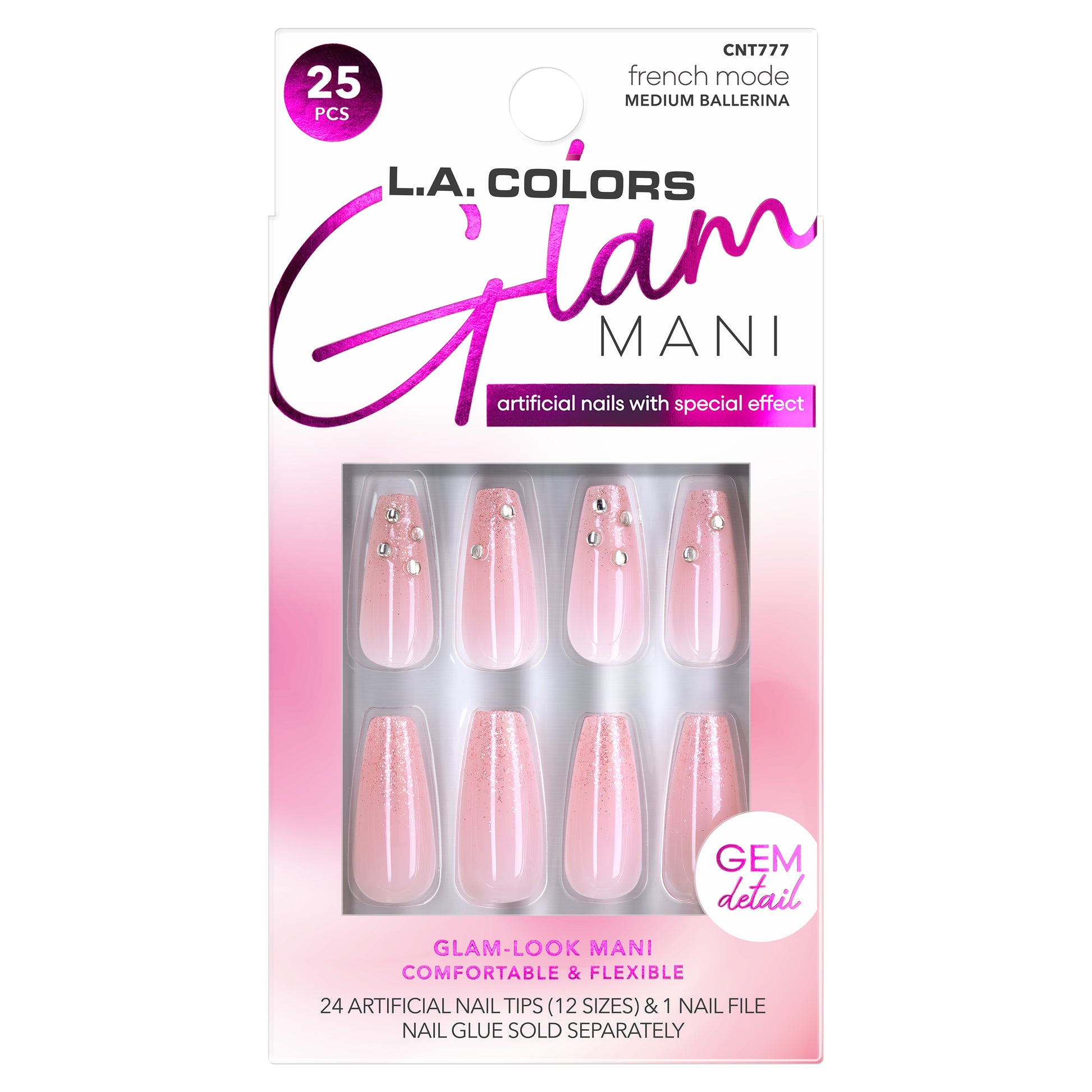Glam Mani Nail Tips — CNT777, package front