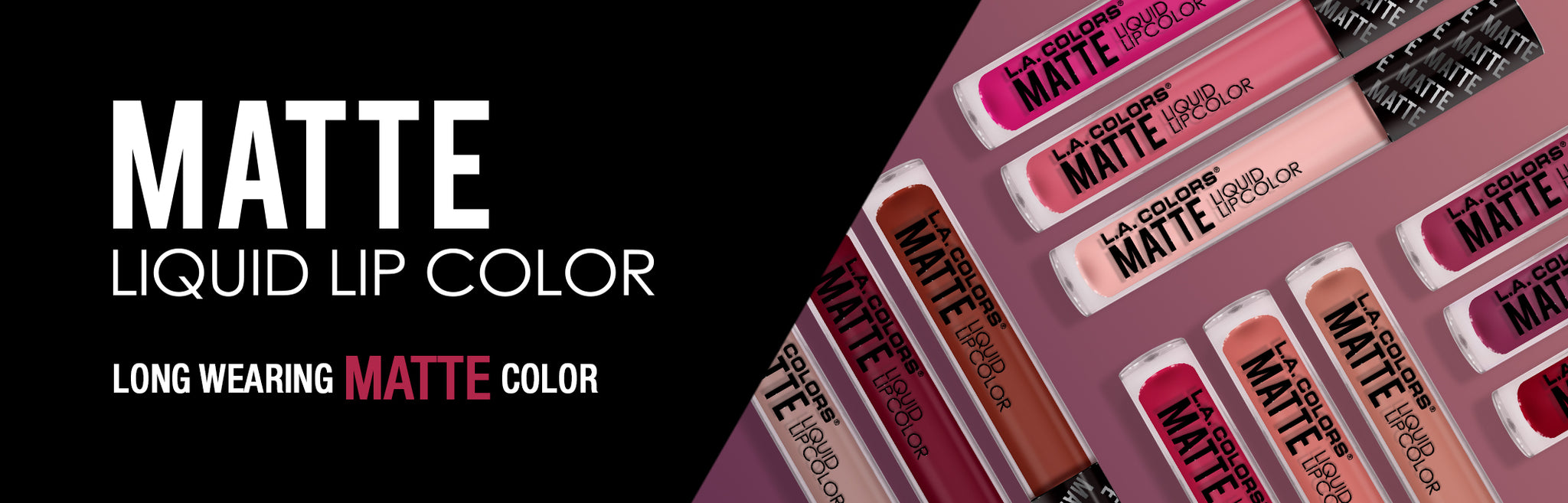 LAC Web Homepage Promo Matte Lip Color promo
