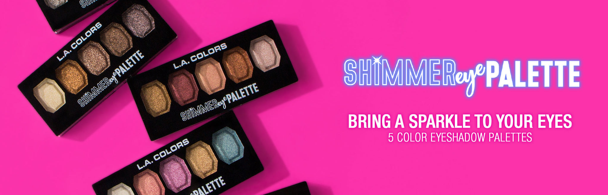 LAC Web Homepage Slider shimmer eye palette promo