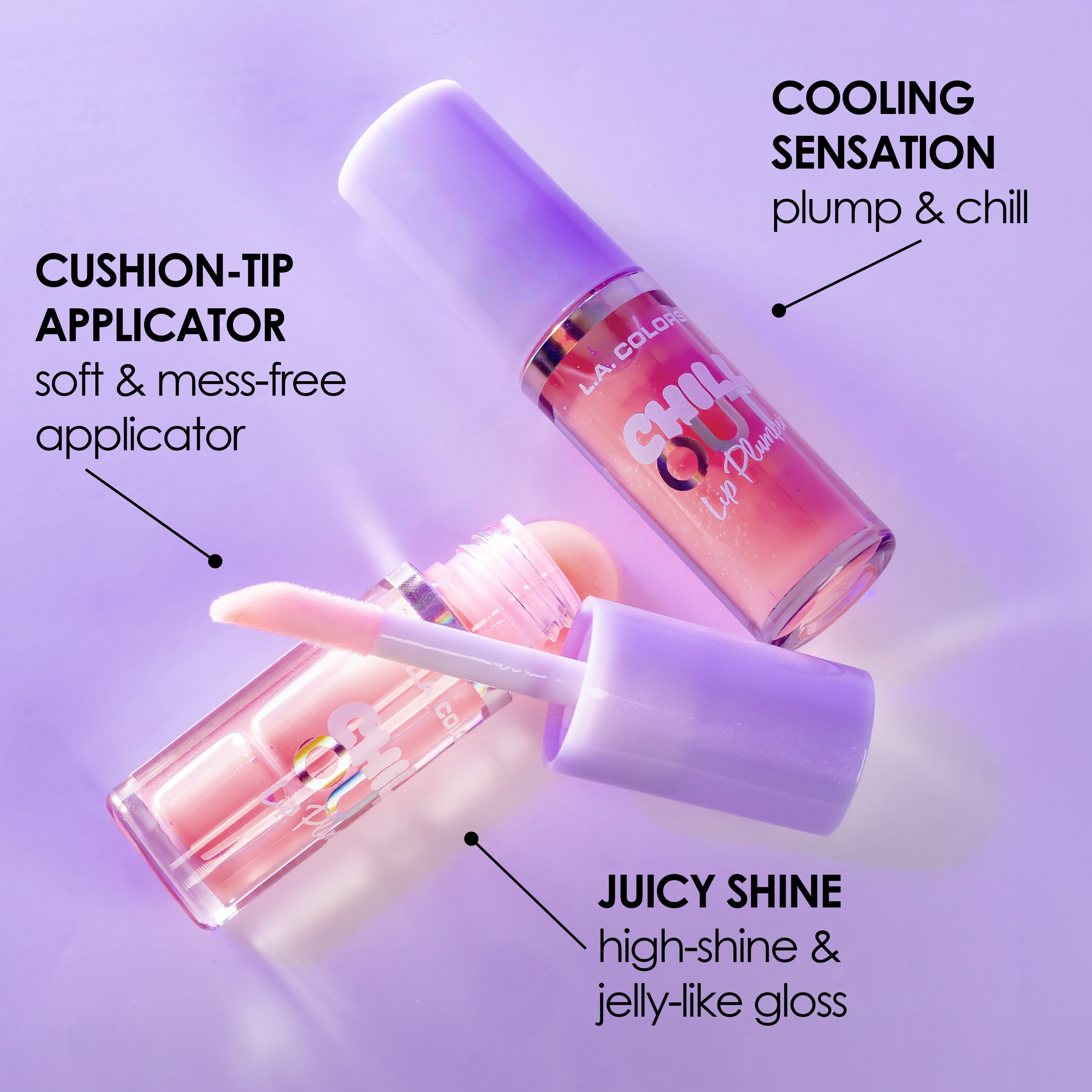 Chill out lip plumper lac shade variant infographics images