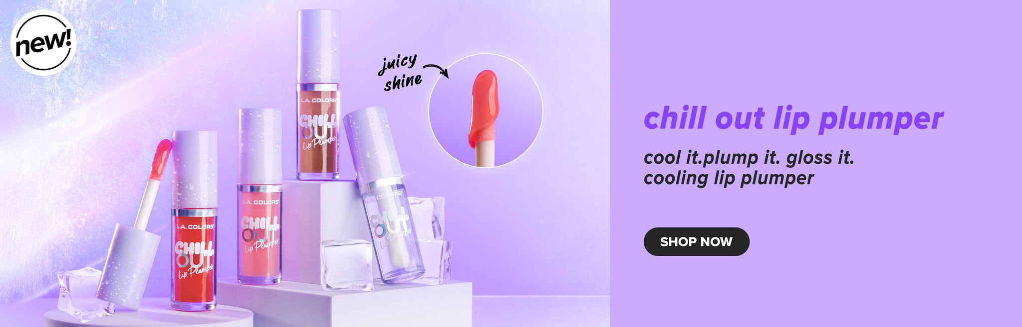 Chill Out Lip Plumper Product Banner