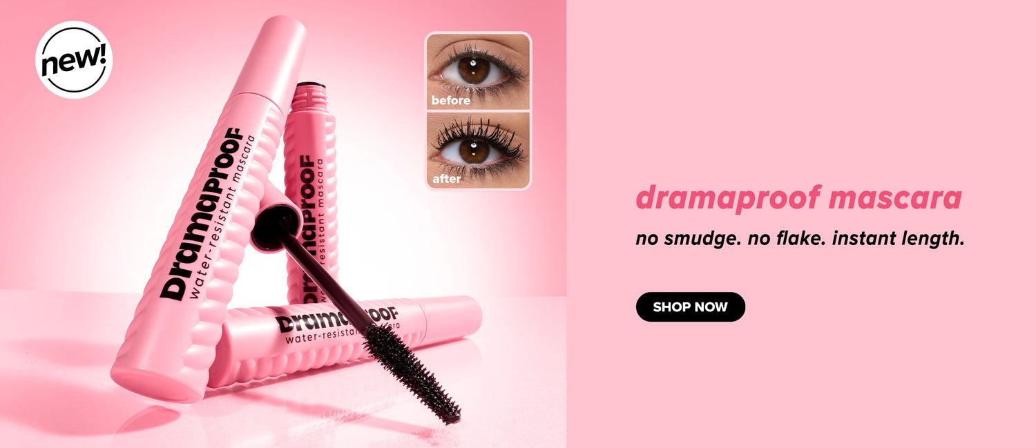 Dramaproof Mascara — desktop banner