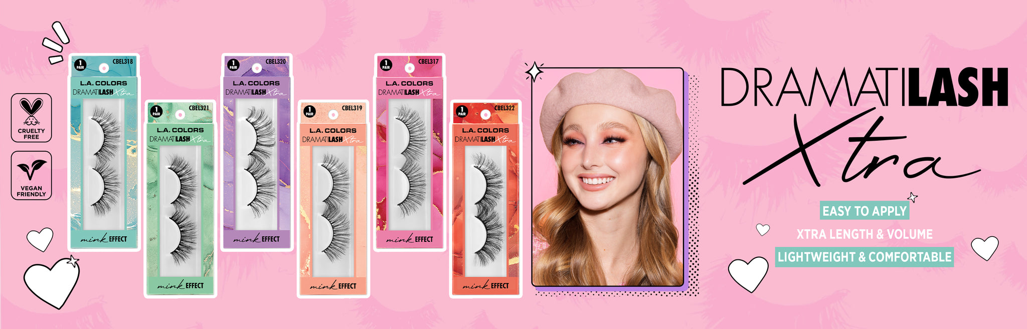 LAC dramatilash xtra web desktop banner promo