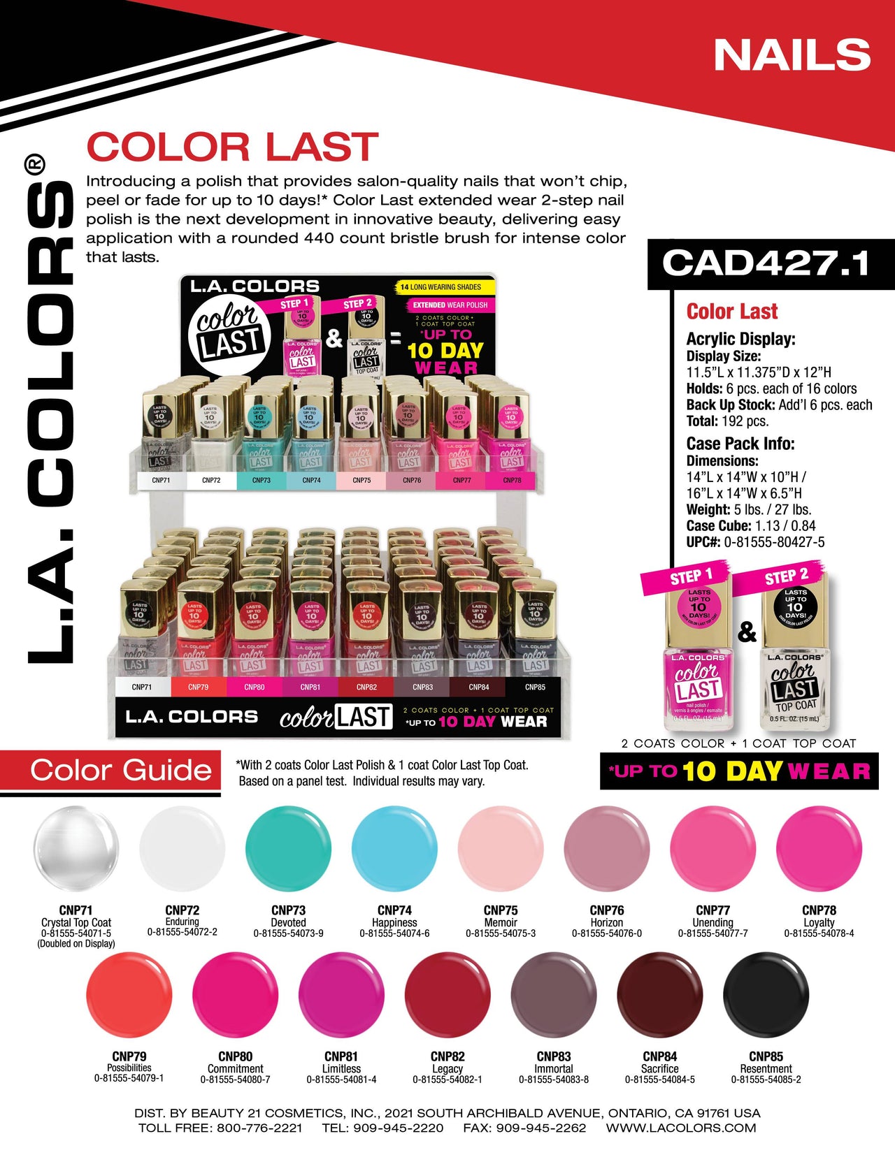 Color Last flyer
