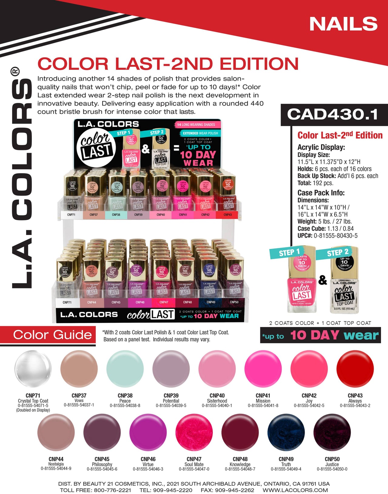 Color Last flyer