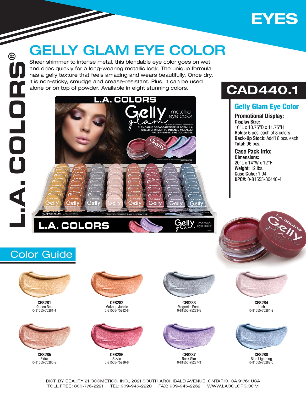 Gelly Glam Metallic Eye Color flyer