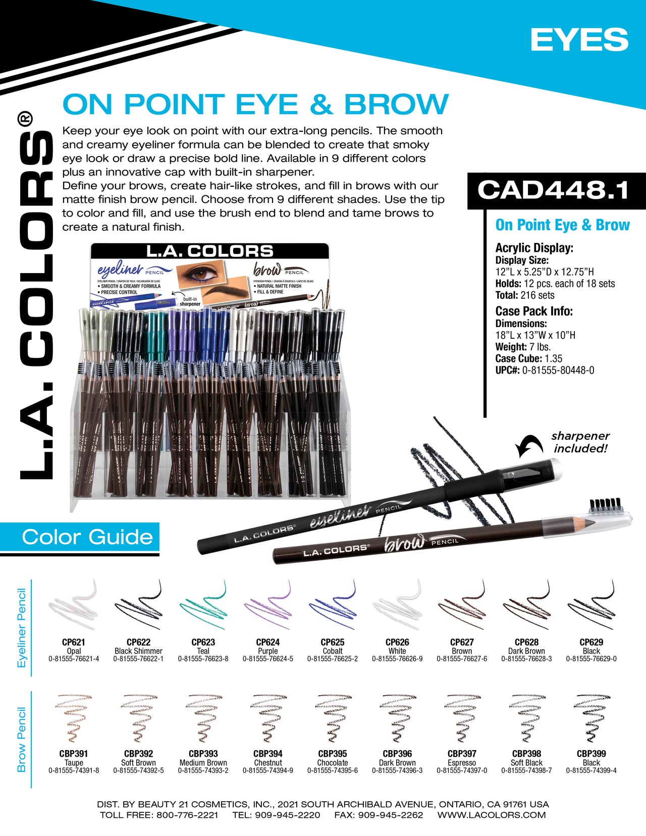 On Point Eye & Brow flyer