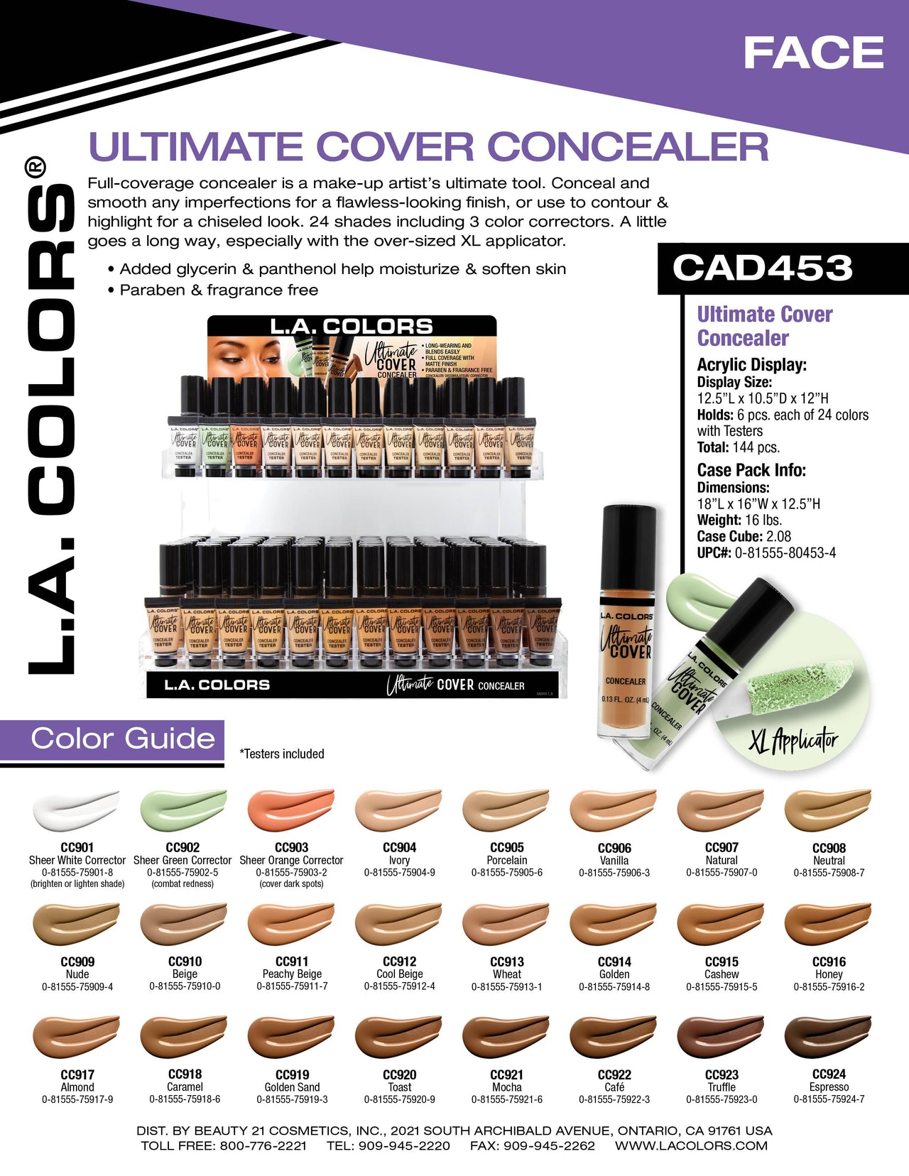 Ultimate Cover Concealer flyer