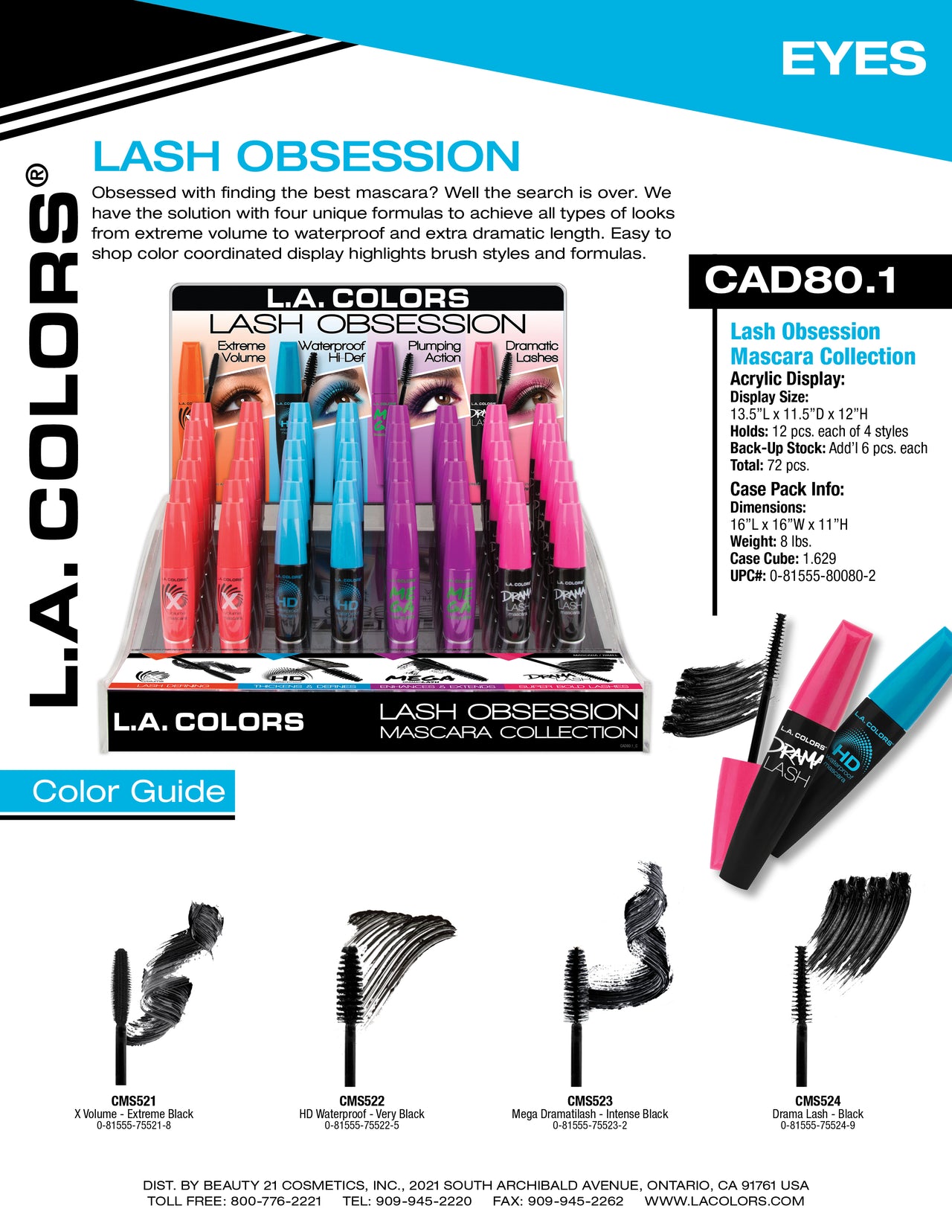Lash Obsession Mascara flyer