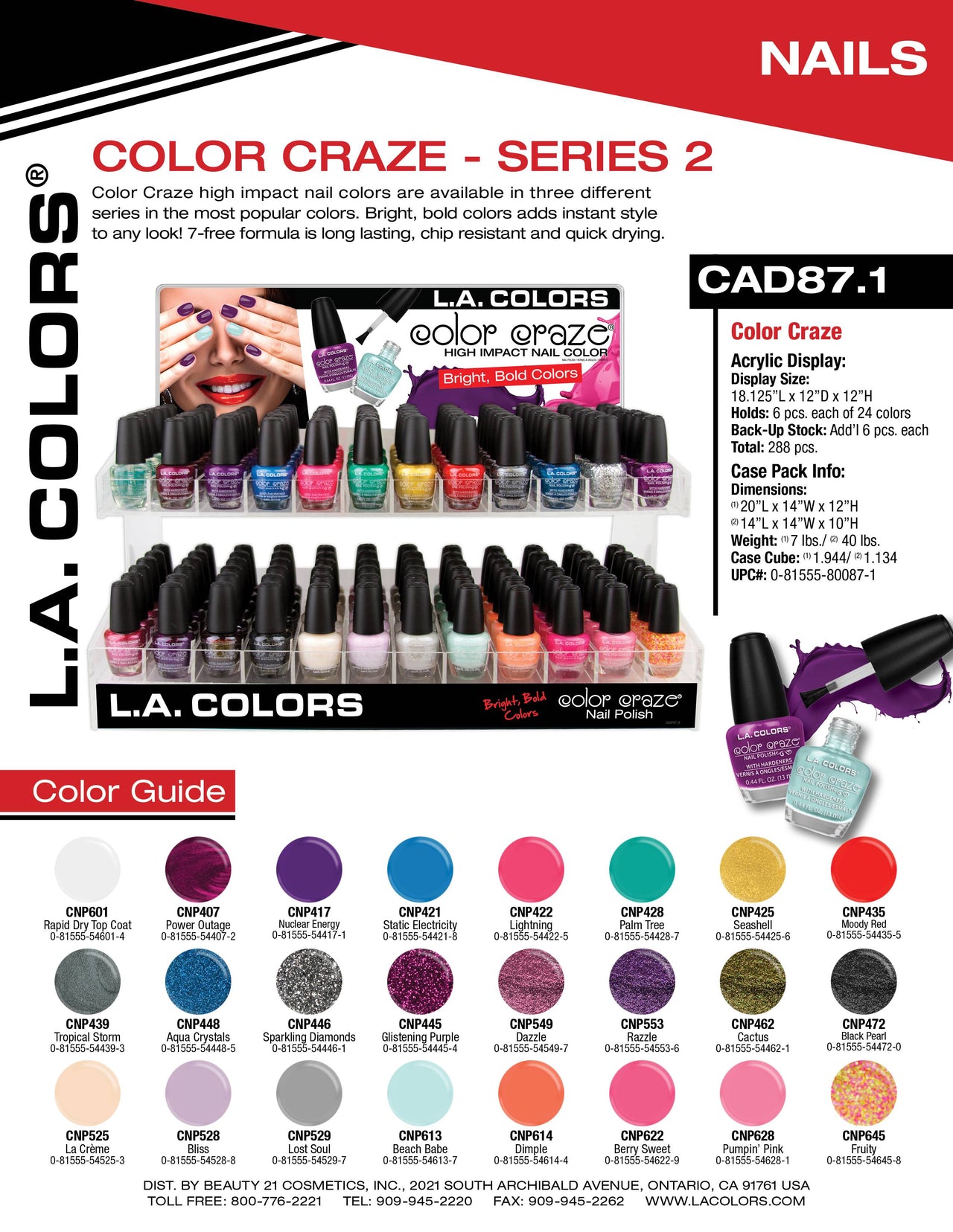 Color Craze Lacquer (Series 2) flyer