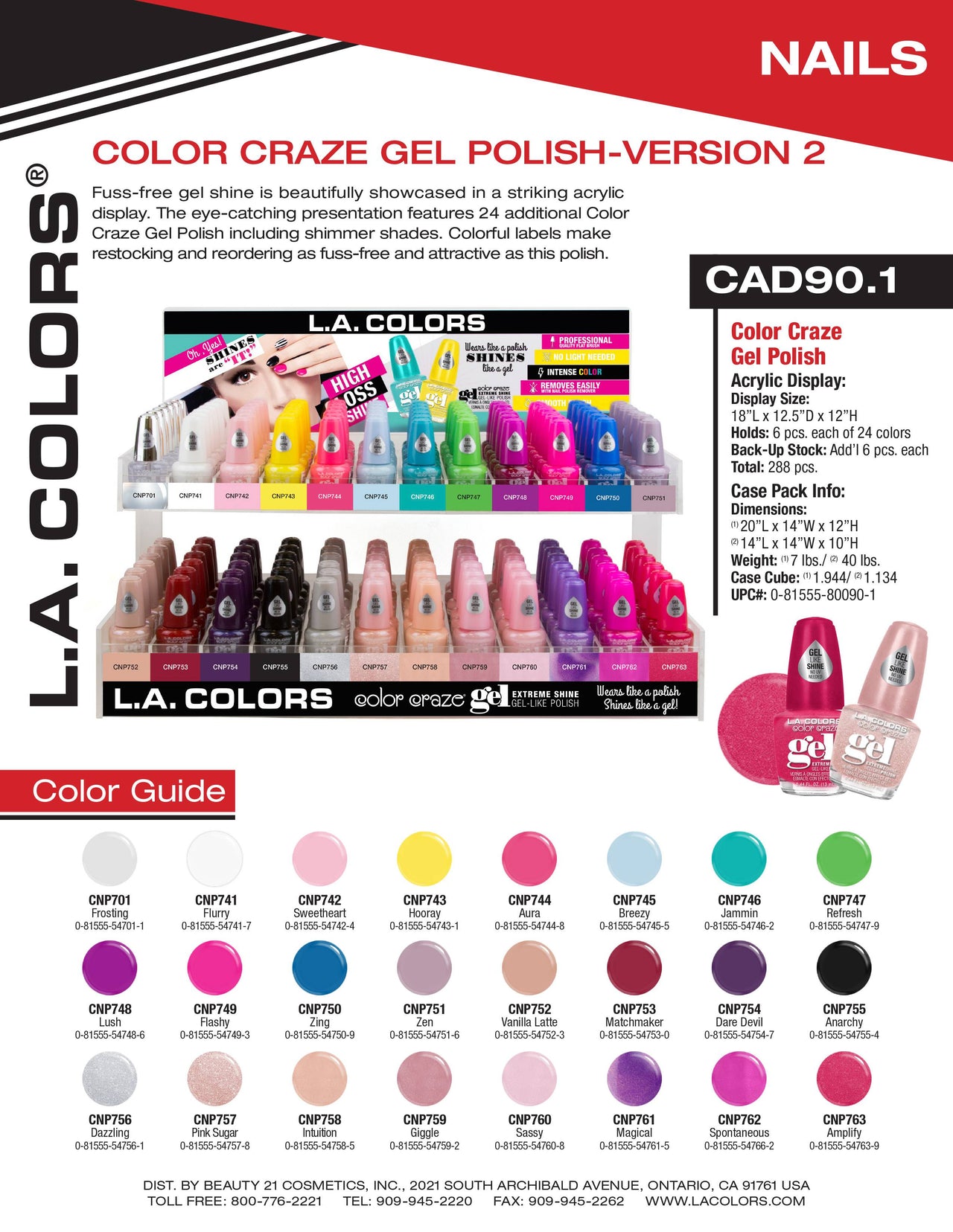 Color Craze Gel Polish (Series 2) flyer