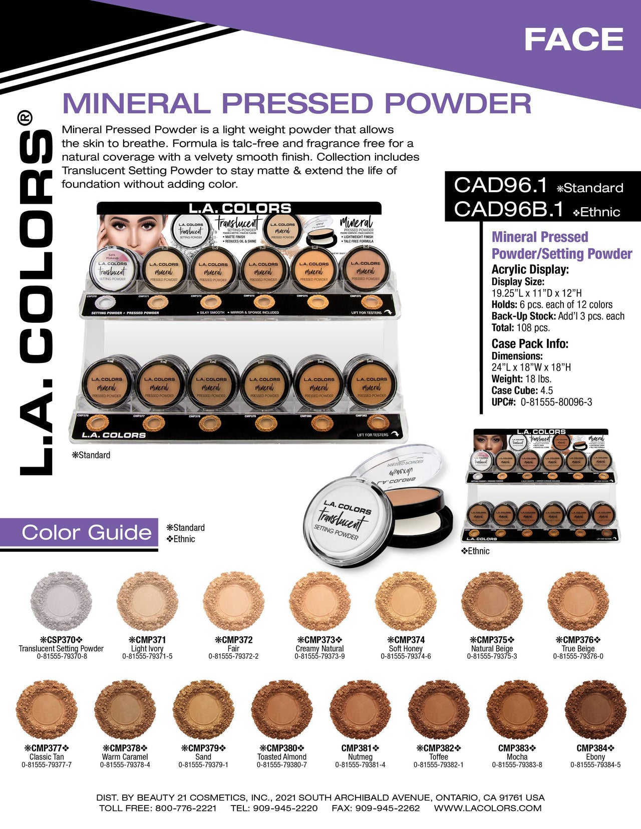 Mineral Pressed Powder flyer