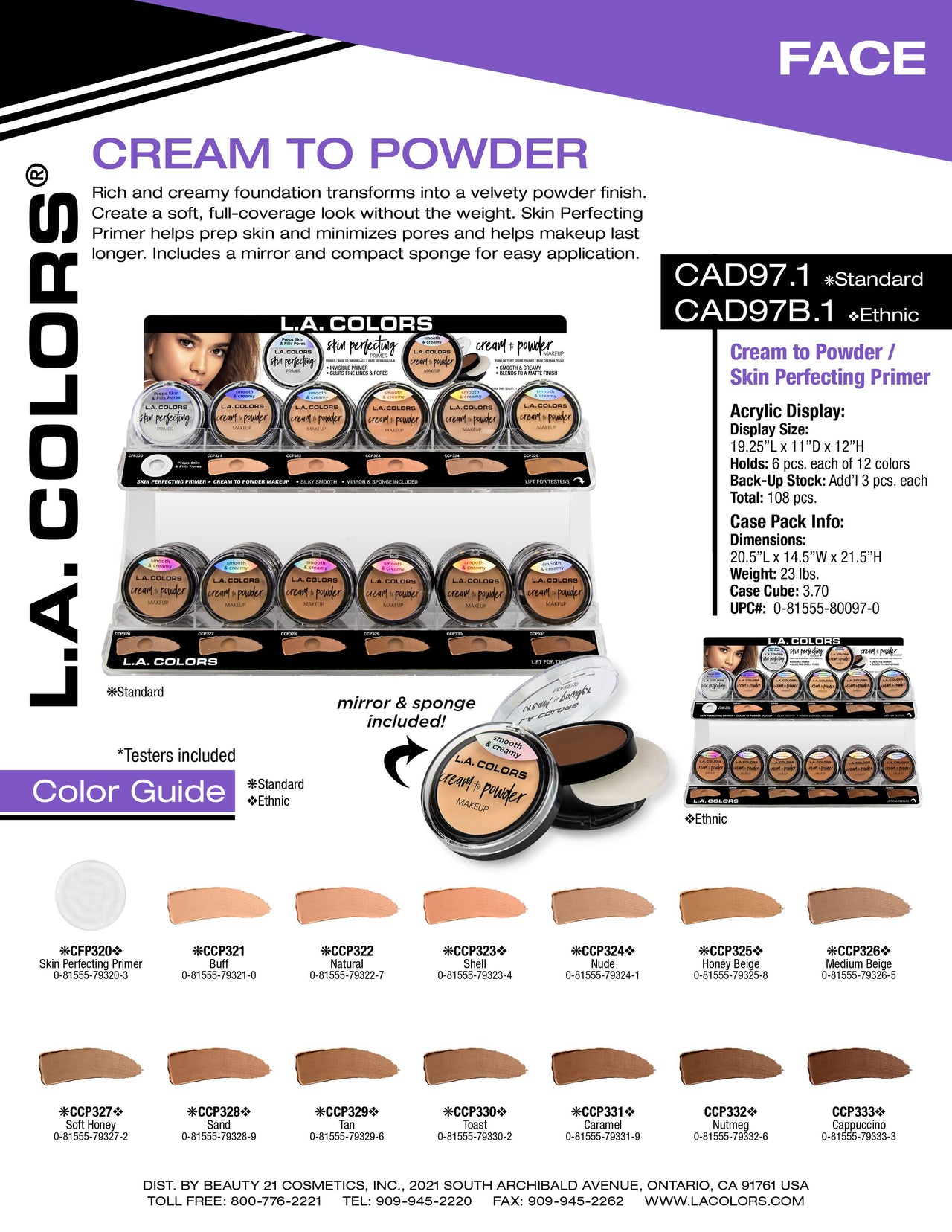 Cream To Powder (Ethnic) flyer