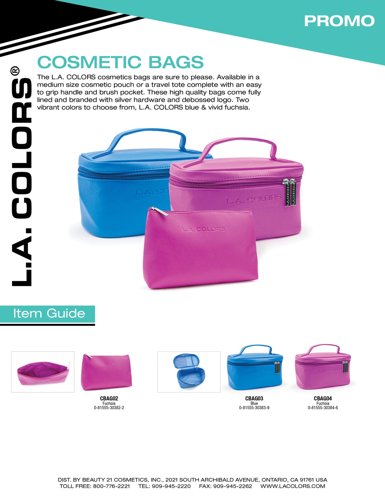 Cosmetic Bags flyer