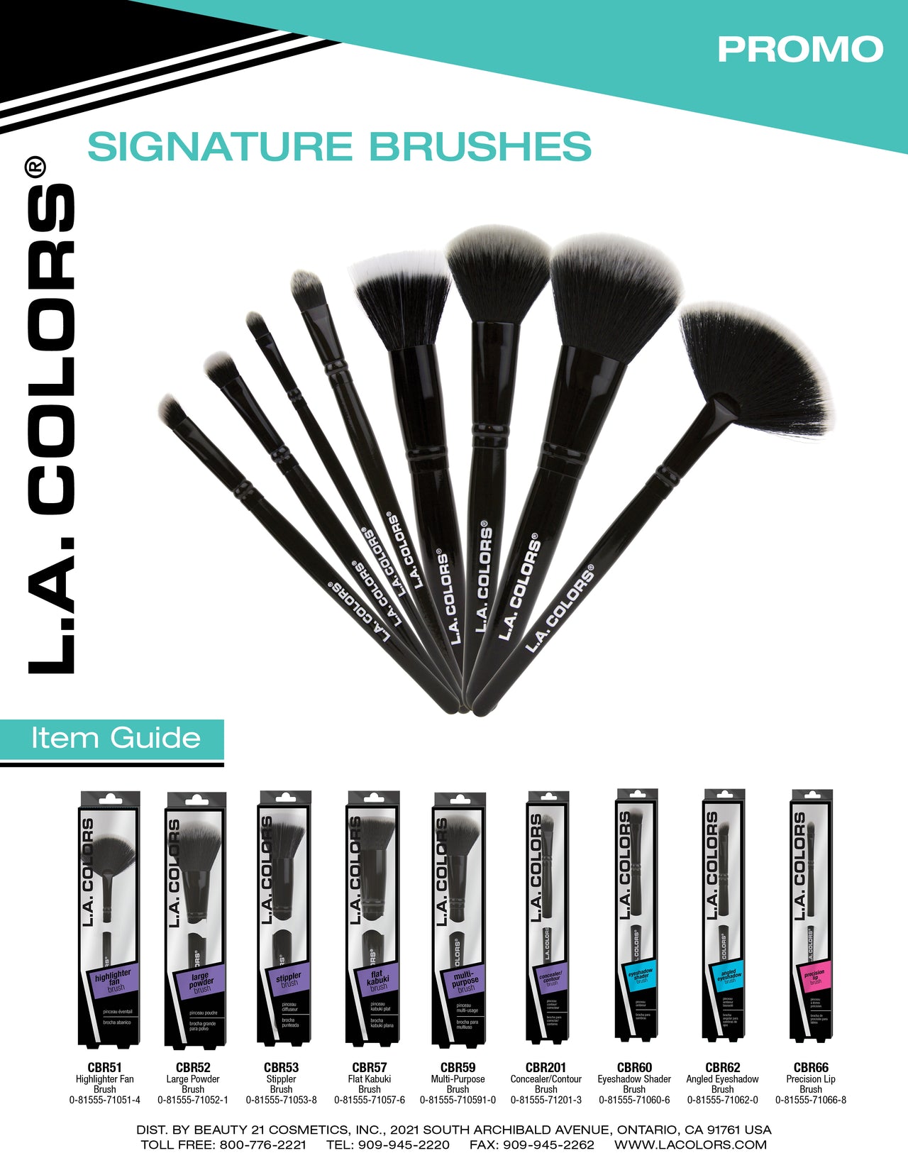 Signature Brushes flyer