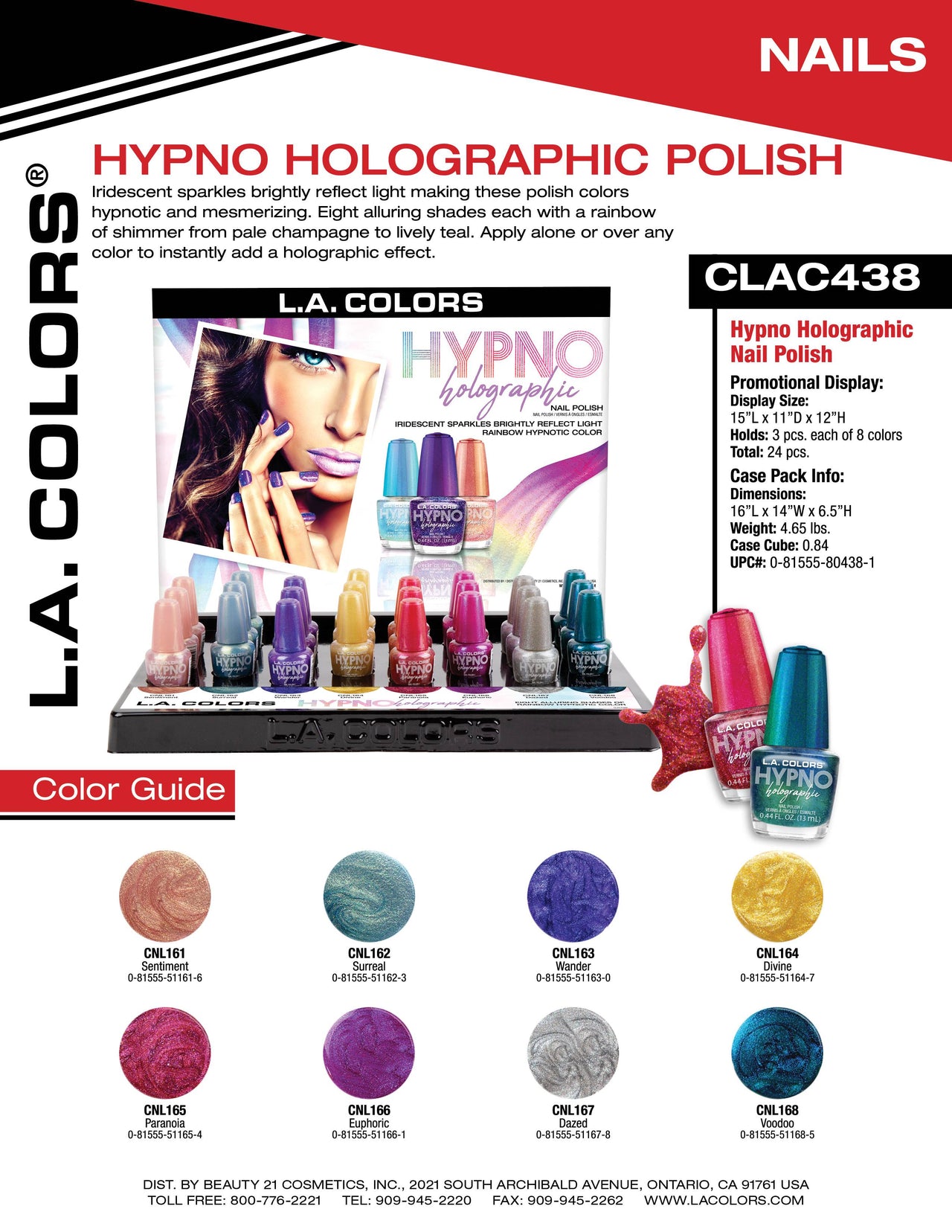 Hypno Holographic Nail Polish flyer