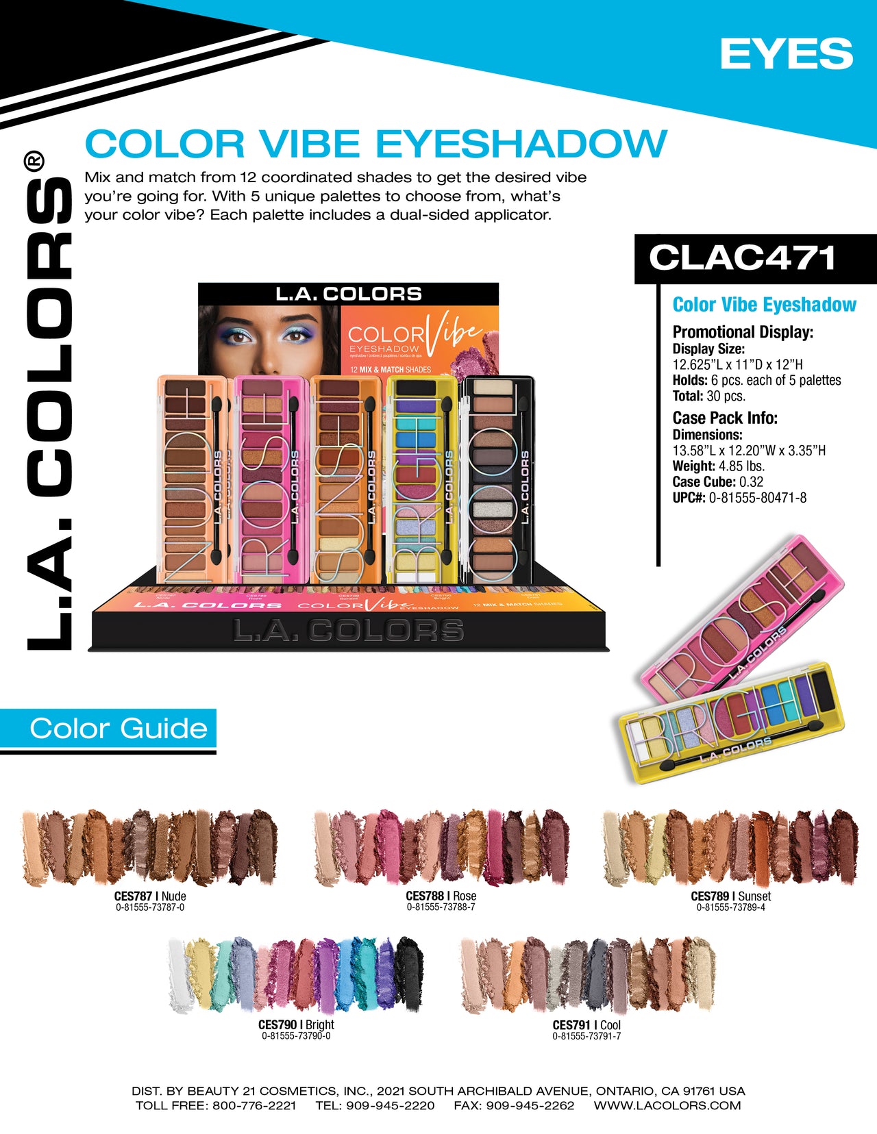 Color Vibe Eyeshadow flyer