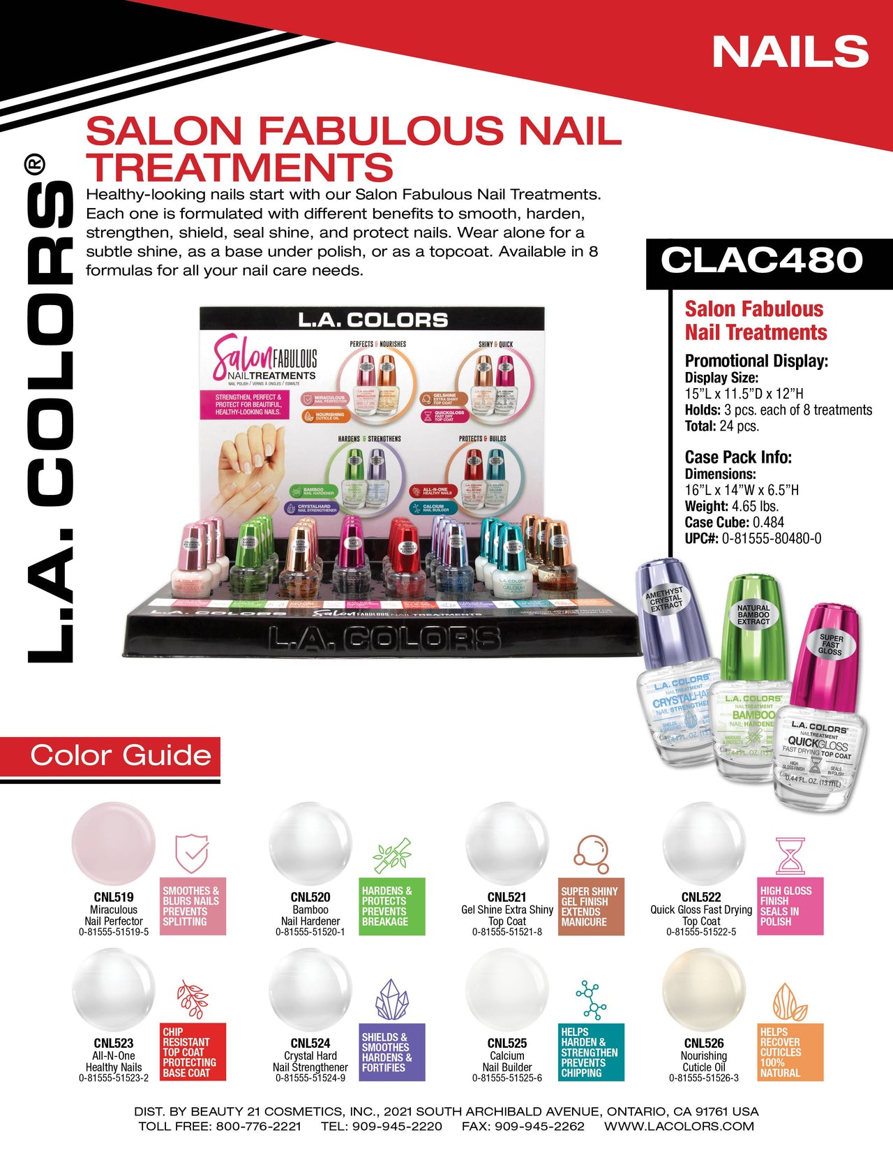 Salon Fabulous Nail Treatments flyer