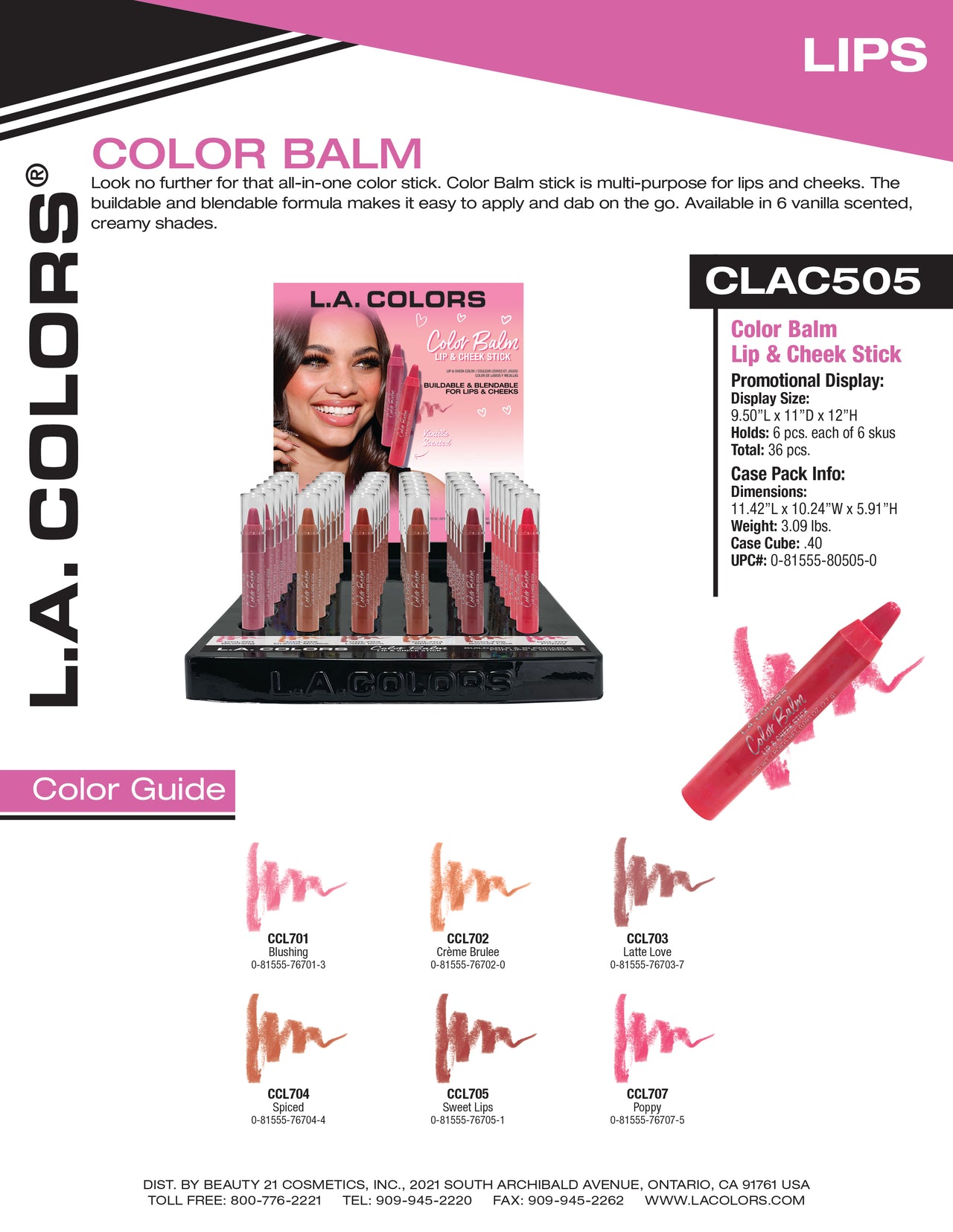 Color Balm flyer