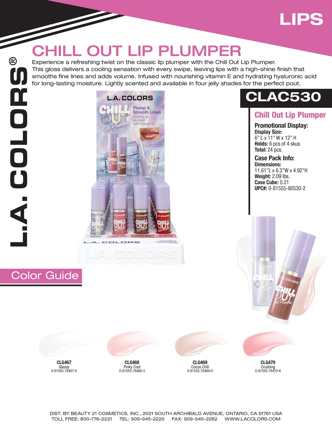 Chill Out Lip Plumper flyer