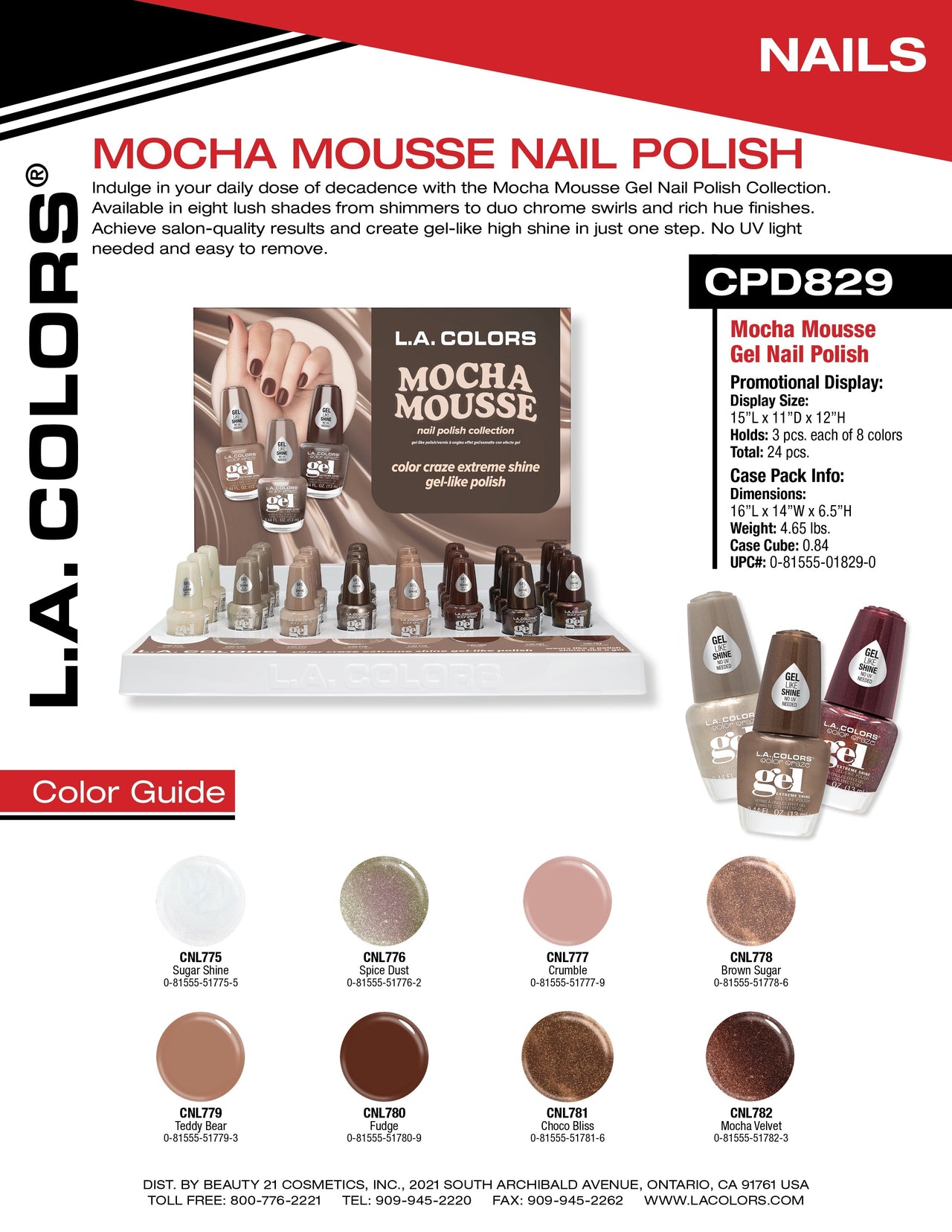 Mocha Mousse Polish flyer