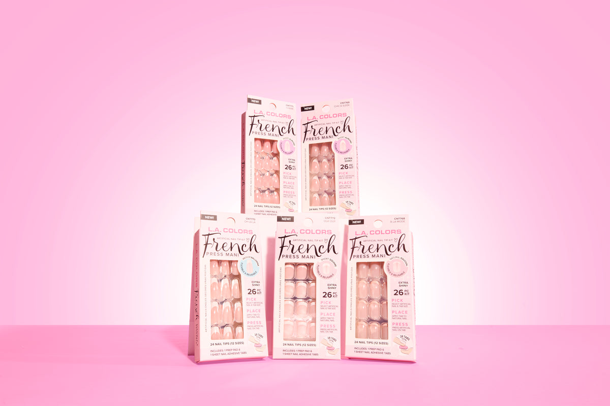 Load video: French Press Mani Nail Tip Kit — wide PDP video