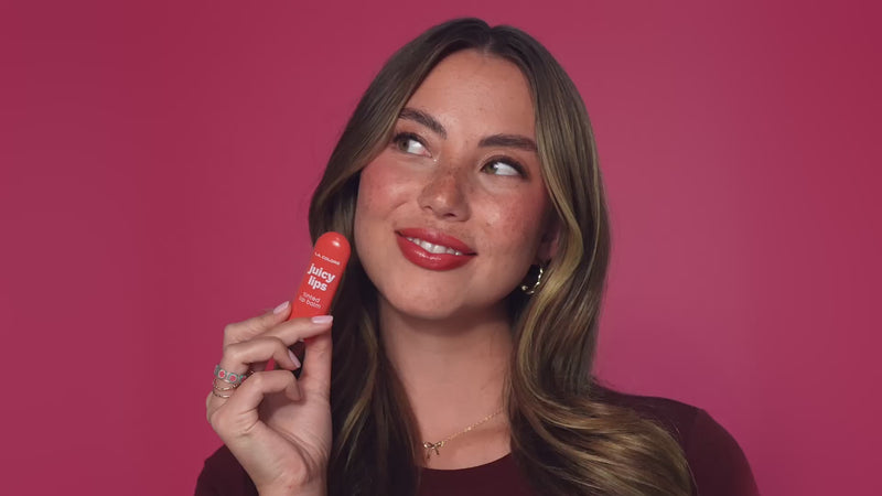 Juicy Lips Tinted Lip Balm - homepage banner video, desktop