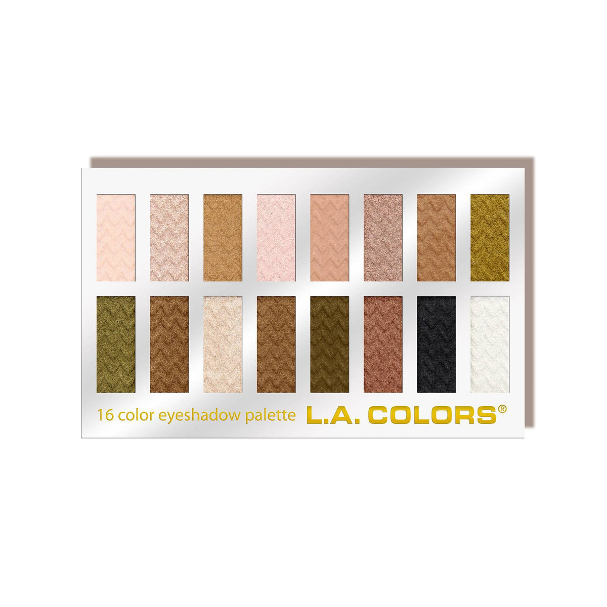 L.A. Colors 16 Color Eyeshadow Palette - C74201TAG Sweet product package